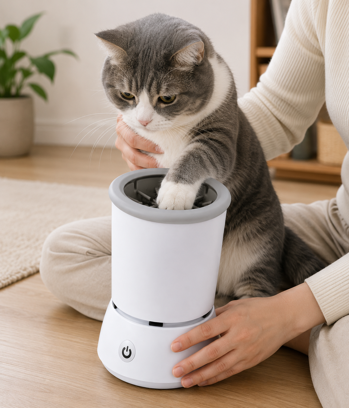 Automatic Pet Paw Cleaner for Dogs and Cats (One Unit)