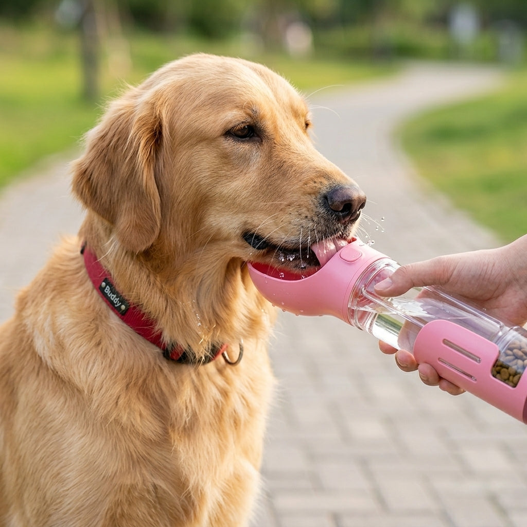 3 in 1 Pet Water Bottle