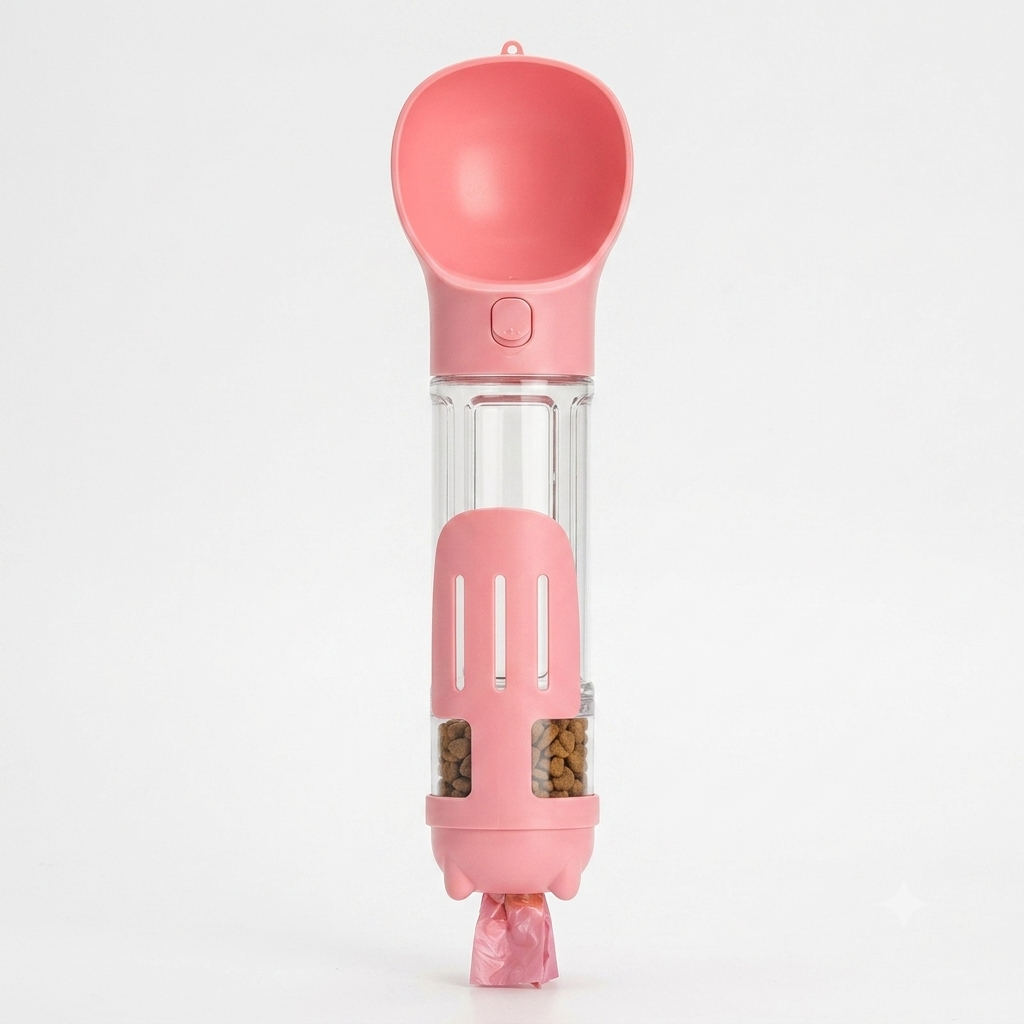 3 in 1 Pet Water Bottle